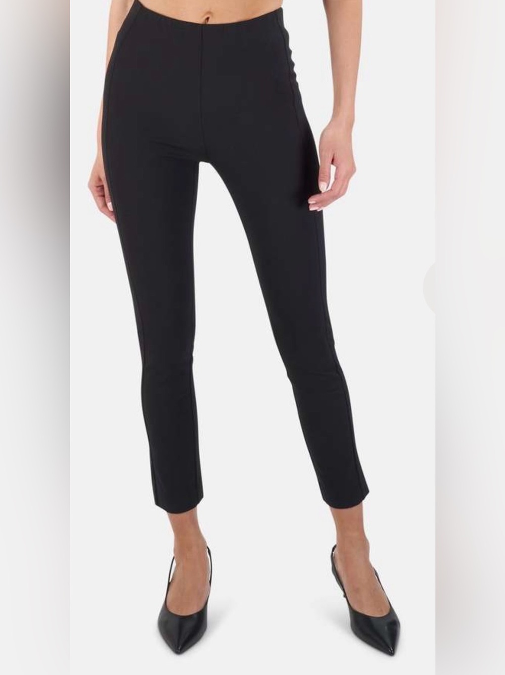 Rag & Bone Simone Black High Rise Skinny Sleek Cigarette Ankle Pants Size 2